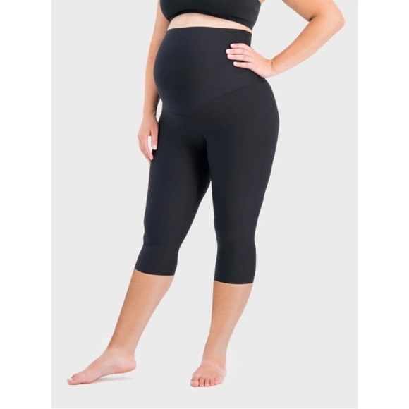 The GLOWE Collection Maternity Leggings Tights capri - Picture 4 of 10